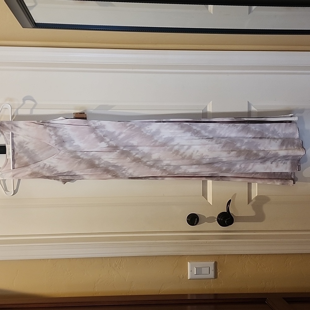 River + Sky Sleeveless Maxi Dress in Lavender Tie-Dye